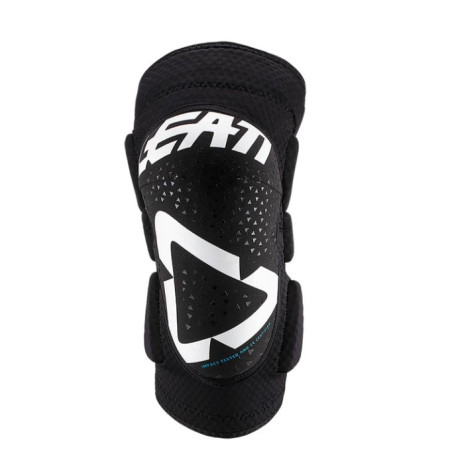 5019410180.jpg LEATT GINOCCHIERA BAMBINO 3DF 5.0 BIANCO/NERO KIDS