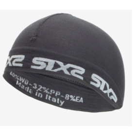 Immagine 2026-03-23 115602.png CALOTTA SOTTOCASCO SIXS LANA  MERINOS BLACK - ONE SIZE