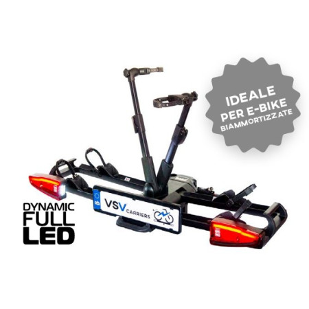 BCVSV881X2BL.jpg PORTABICI VSV X2 BLACK EDITION E-BIKE BI AMMORTIZZATO
