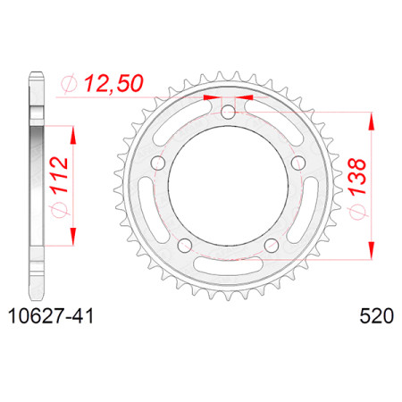 540000841A.jpg CORONA AFAM IN ACCIAIO P520 - Z41 (DIS.00008)