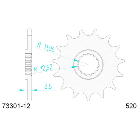 547330112A.jpg Pignone afam in acciaio p520 - z12 (dis.73301)
