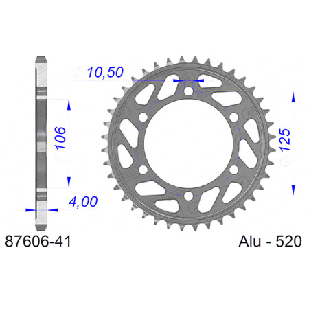 548750241A.jpg Corona afam in alluminio p520 - z41 (dis.87502)