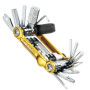 TKTT2536GD.jpg CHIAVE MULTIUSO MINI 20 PRO (23 FUNZIONI) ORO CON CHIAVE MULTIUSO CON BORSELLO INCLUSO