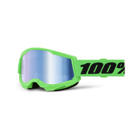 461434.jpg Maschera 100% strata 2 neon green - lente a specch