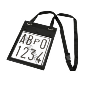 19907-S-02.jpg PORTA TARGA PROVA A DOPPIA TASCA