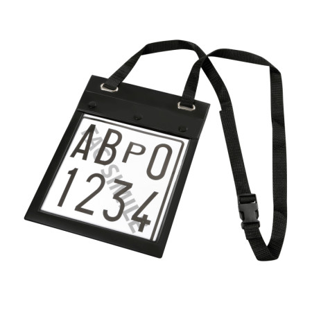 19907-S-02.jpg PORTA TARGA PROVA A DOPPIA TASCA