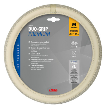 33139-S-01.jpg DUO-GRIP, COPRIVOLANTE IN SKEENTEX - M - Ø 37/39 CM - BEIGE