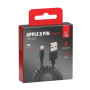 38701-S-01.jpg CAVO A SPIRALE USB   APPLE 8 PIN - 100 CM - NERO