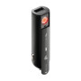 38825-S-01.jpg PLASMA USB, CARICABATTERIA 1 PORTA USB CON ACCENDINO ELETTRICO INTEGRATO - FAST CHARGE - 2100 MA - 12/24V