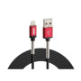 38841-S-11.jpg CAVO UNIVERSAL, USB   APPLE 8 PIN / MICRO USB - 200 CM - NERO