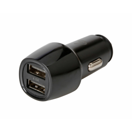 38871-C-01.jpg CARICABATTERIA 2 PORTE USB - FAST CHARGE - 4800 MA - 12/24V