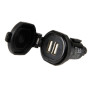 38882-S-01.jpg DIN-TECH, CARICABATTERIA DIN 2 PORTE USB - FAST CHARGE - 2700 MA  - 12/32V