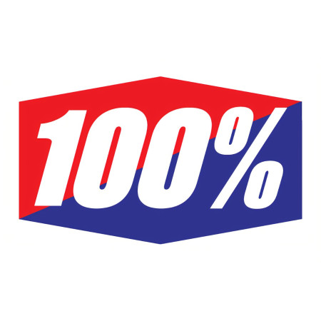 MASCHERA 100% ARMEGA ATAC - LENTE A SPECCHIO ARGENTO